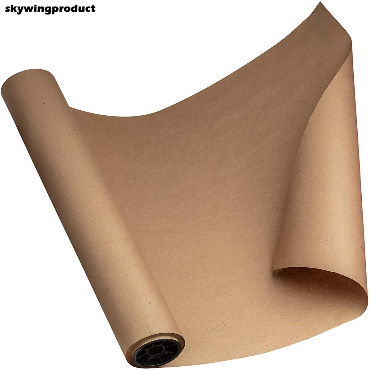
skywingproduct High quality Kraft Roll 24' X 1800' (150ft) Brown Mega Roll 100% Natural Recycled Material packing Paper 
