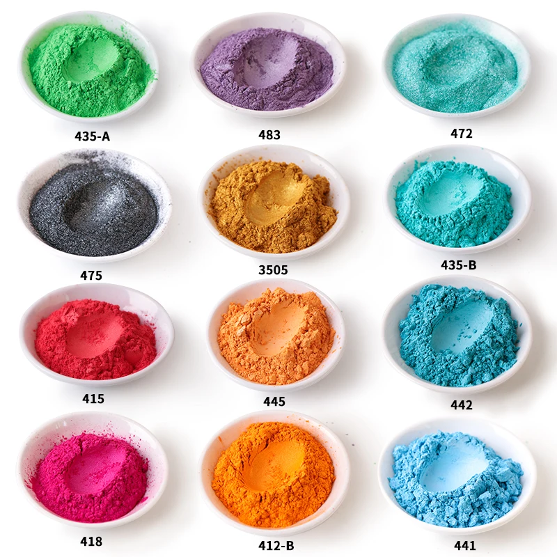 Wholesale Color Grade Cosmetic Bulk matte Mica Powder Pigment for lipstick eyeshadow makeup