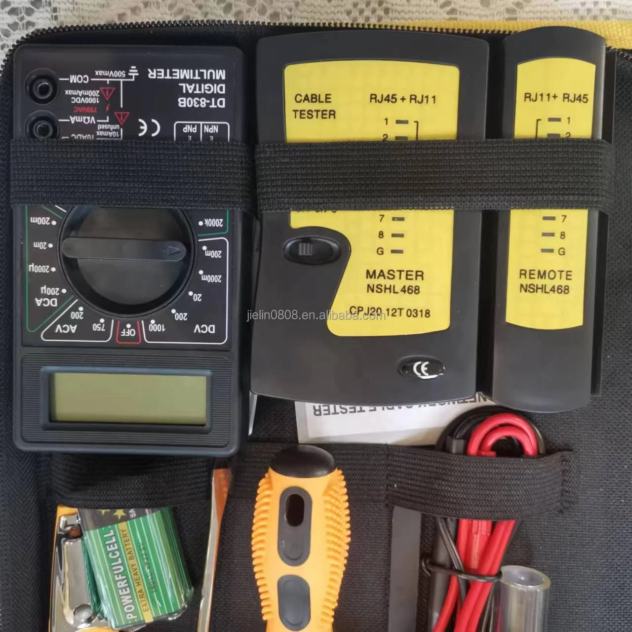 Network Tool Kit Bag Network Technician Tool Kit Network Cable Maintenance Tool Kit