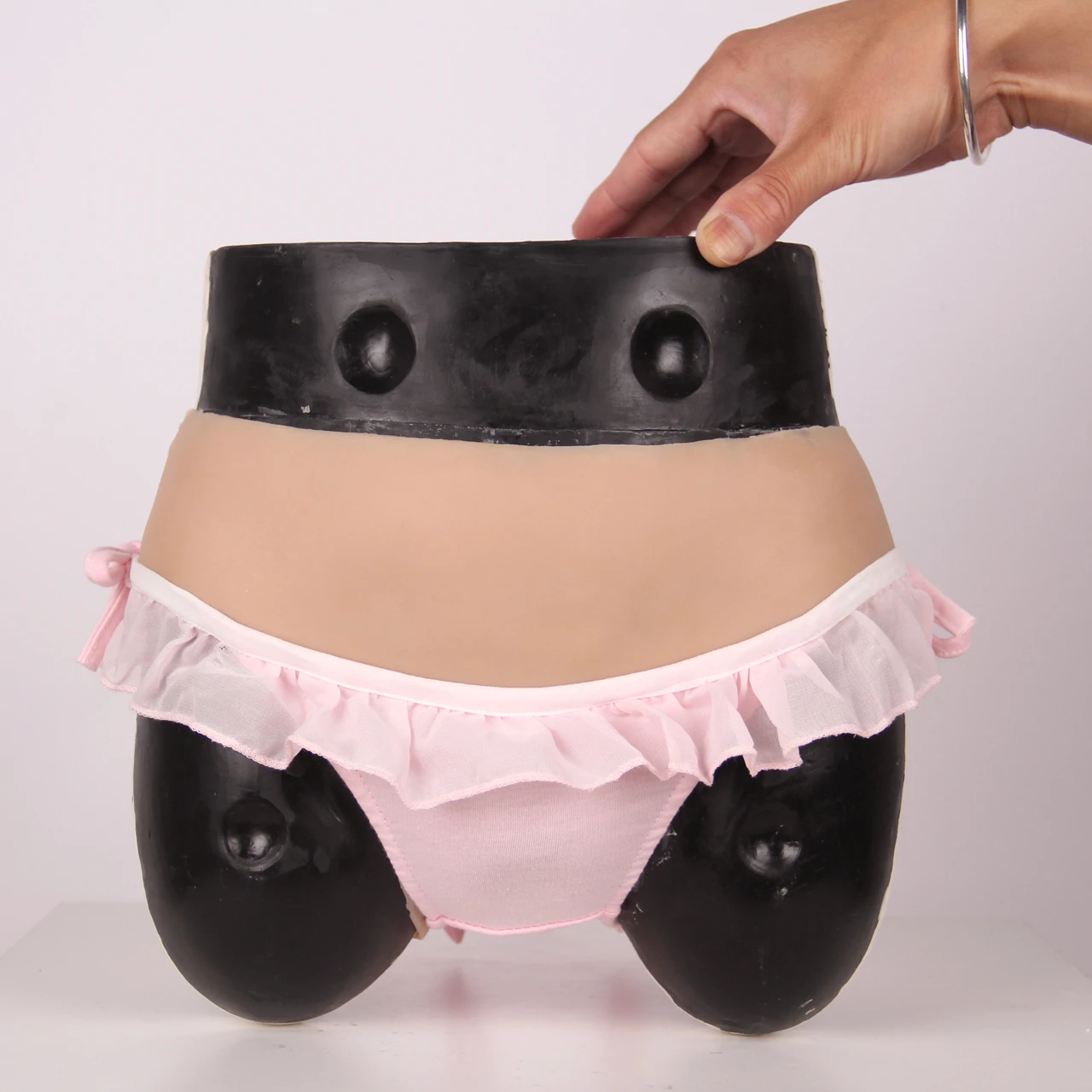 Crossdresser Silicone Hip Pants Sexy Fake Vagina Hiding Underwear
