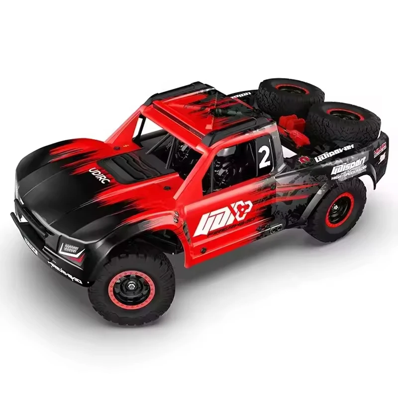Hot Sale UD1002SE 1/10 2.4G All Terrain Desert 4WD Hobby Truggy Vehicle Brushless Short Truck 65KM/H Drift Rtr Rc Trophy Car