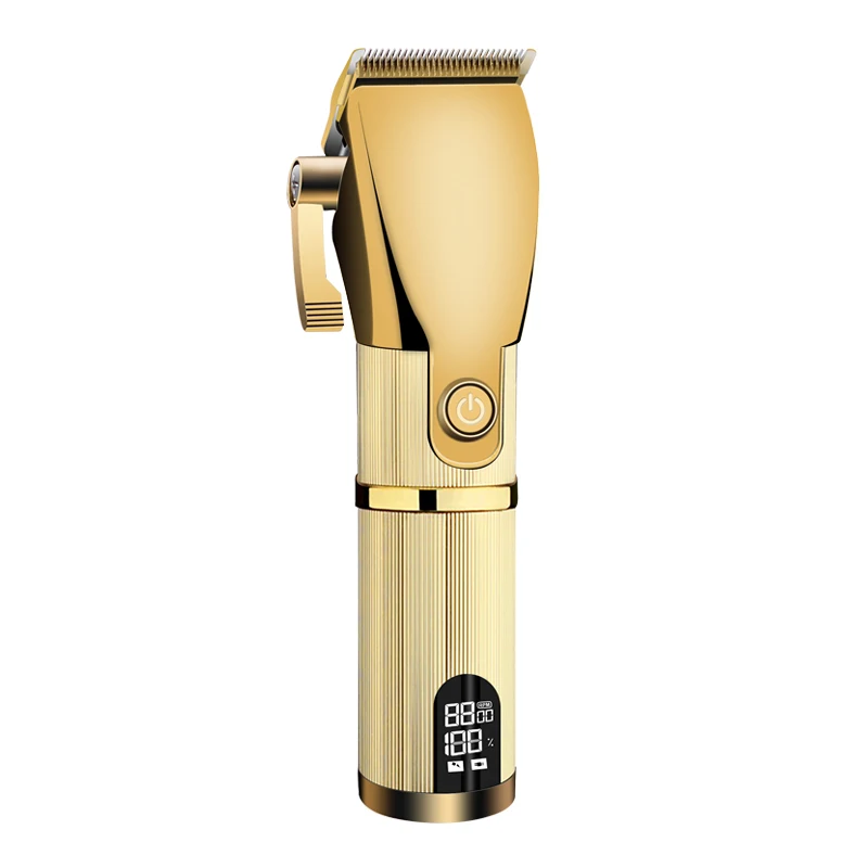 Uptodate Buy All Metal Portable Grooming Kit Men Professional Best Hair Cut Machine Hair Clippers Gold Electric Customized Logo