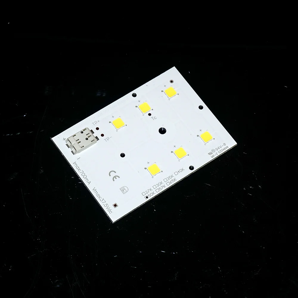 High bright 5000k color temperature street lamp led panel light module aluminum pcb