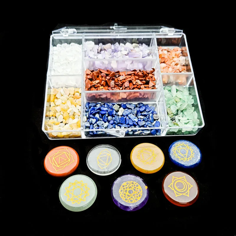 broken stone  chakra Gemstone  healing sets
