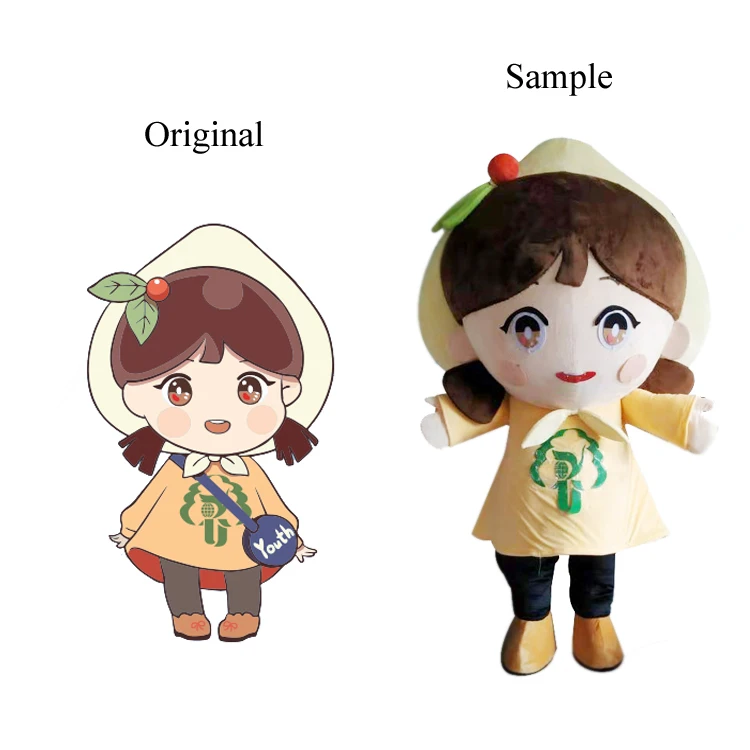 High quality custom stuffed animals puppet costume plush toys Canada