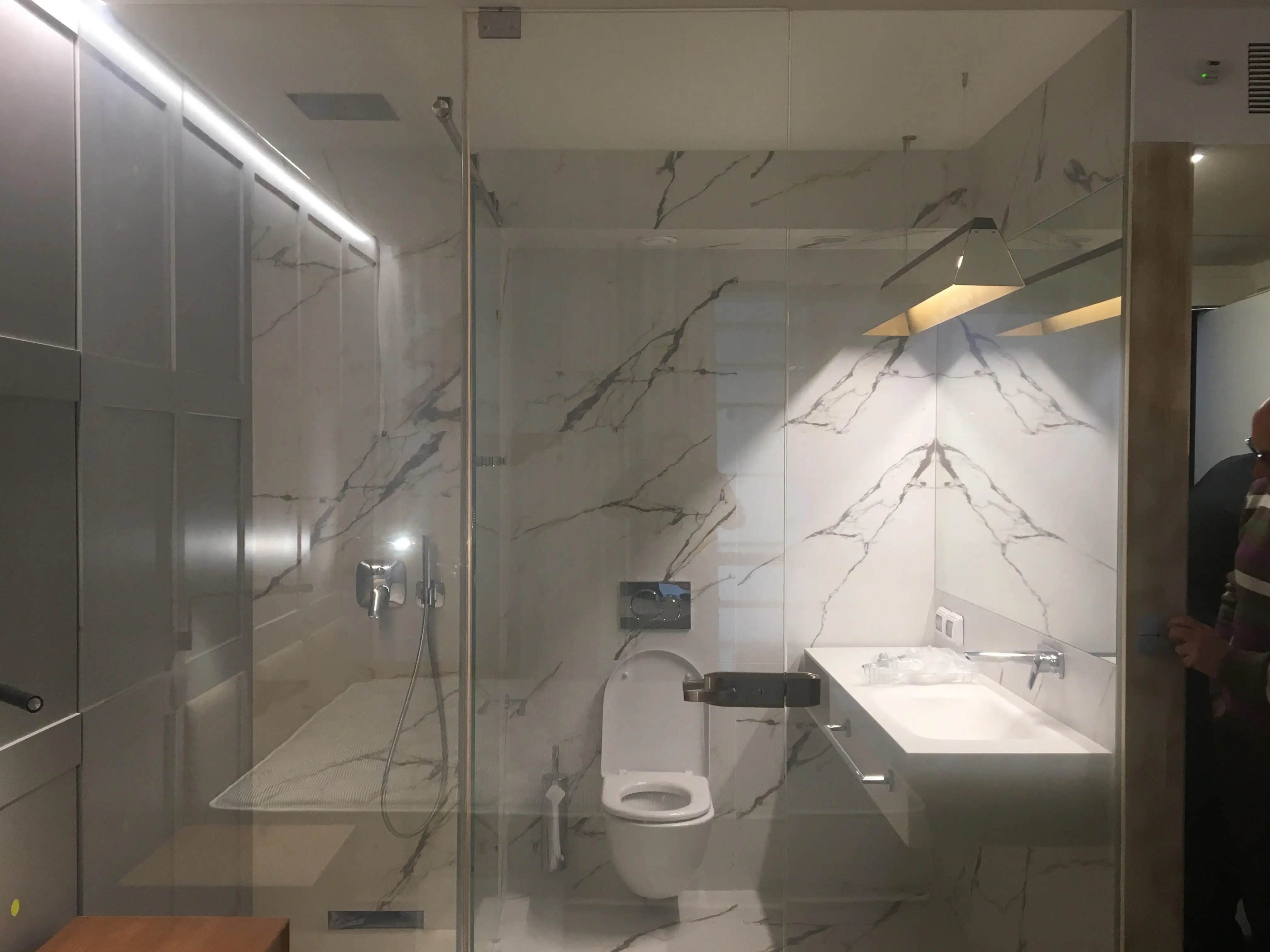 PDLC Smart Glass Light Control Glass For Partition