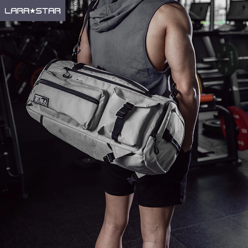 LS0039 gym bags with shoe compartment sports workout bag sports bag