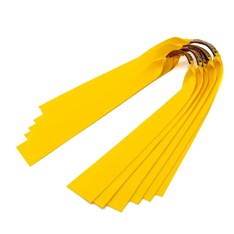 Wide Rubber Large Sling shot Hunting Long Slingshot Accessories Long Rubber Band
