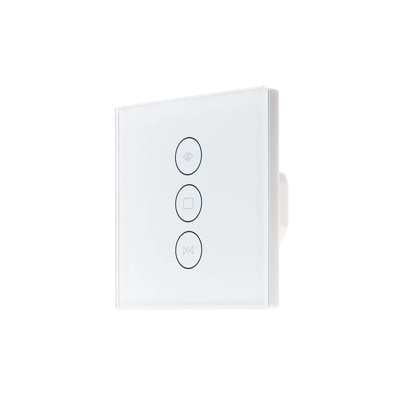 Tuya Smart Life App Control 1/2/3gang EU Smart WIFI Touch Panel Curtain Roller Switch Works With Alexa Google home