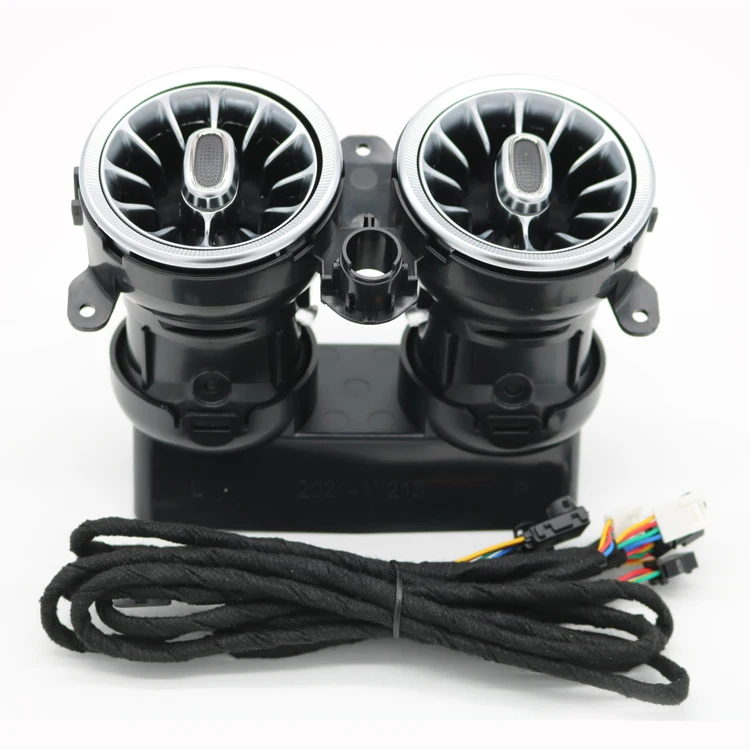 High Quality Car Air Condition Turbine Vent System Modification With Led Interior Atmosphere Light For Mercedes-Benz W213