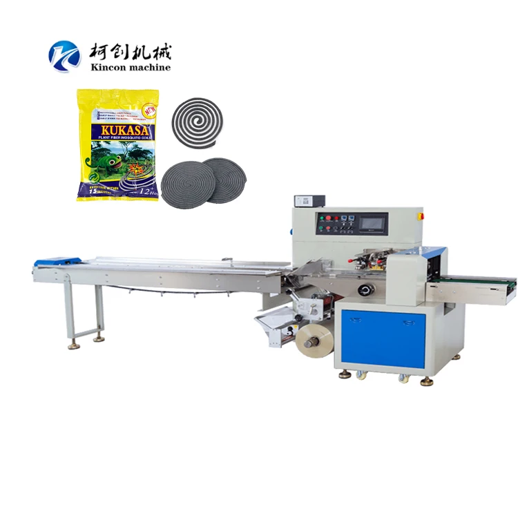 Automatic Mosquito Coil Desiccant Packing Machine Coal Charcoal Tablet Incense Sticks Packaging Machine