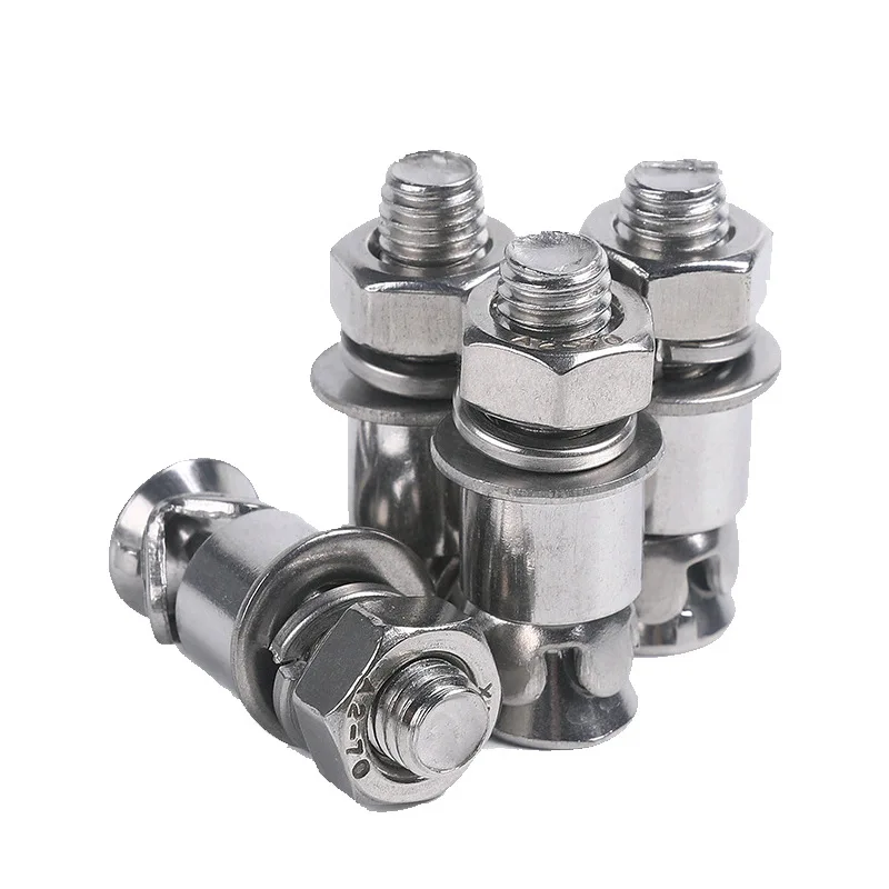 Back Anchor Bolt SS304 Stainless Steel A2 A4  Knocking Type Back Bolt  for Ceramic Tile Construction