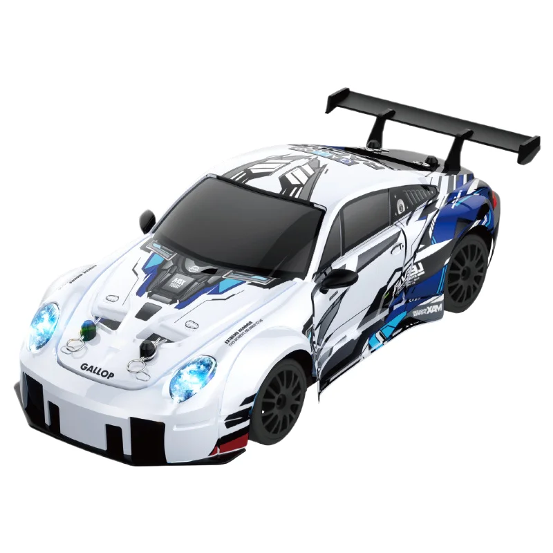 Jiefan OEM Kids PVC Light Drift 4WD rc Racing RC Stunt Sports car Toy Car Boy