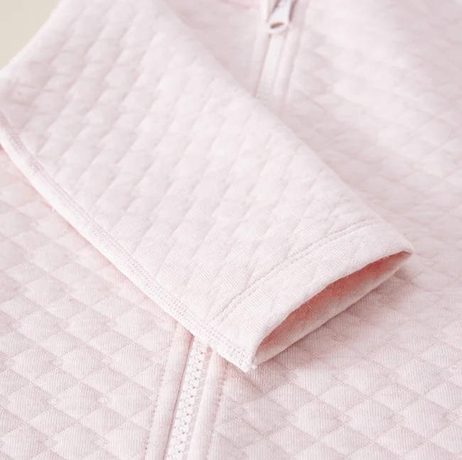 Simply New Baby Padded Cotton Romper Winter Warm Organic Baby Side Zipper Rompers