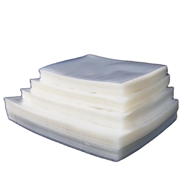 China factory supplier non emboss smooth chamber vacuum bags for industrial sealers for food, frozen food packaging