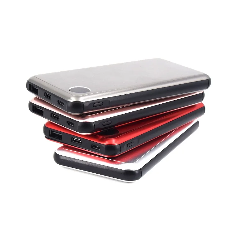 
Ice-Bingo Hot Sell 10000mah Mini Hidden White LED Light Quick Charging PD Power Banks 