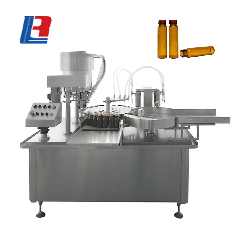 High Precision effective automatic pharmaceutical small scale bottling filling