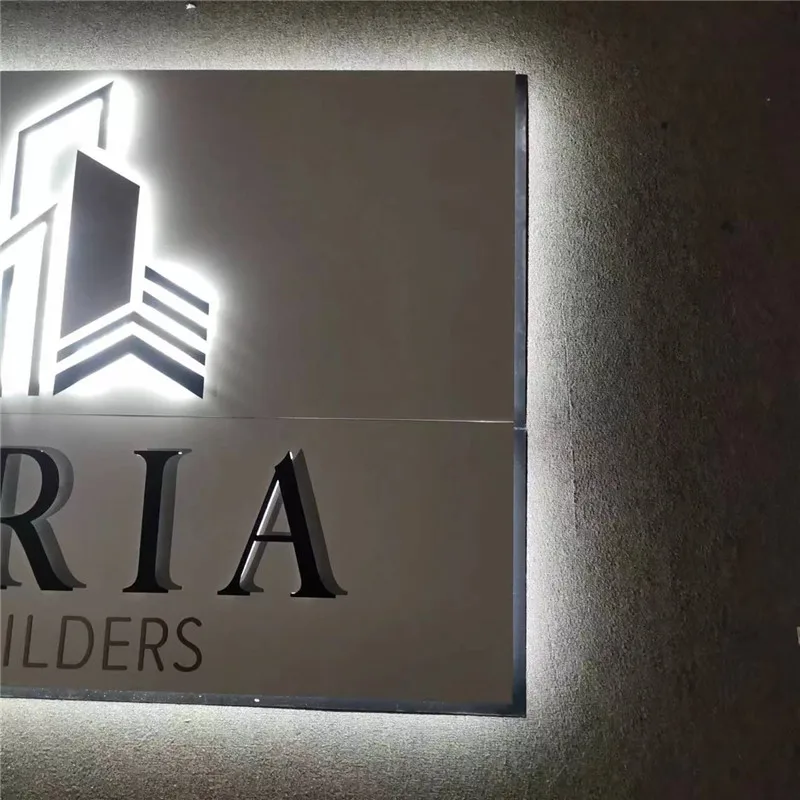 Outdoor Sign Advertising Light Box  Acrylic LED Light Box 3D Three-Dimensional Exhibition Light Box