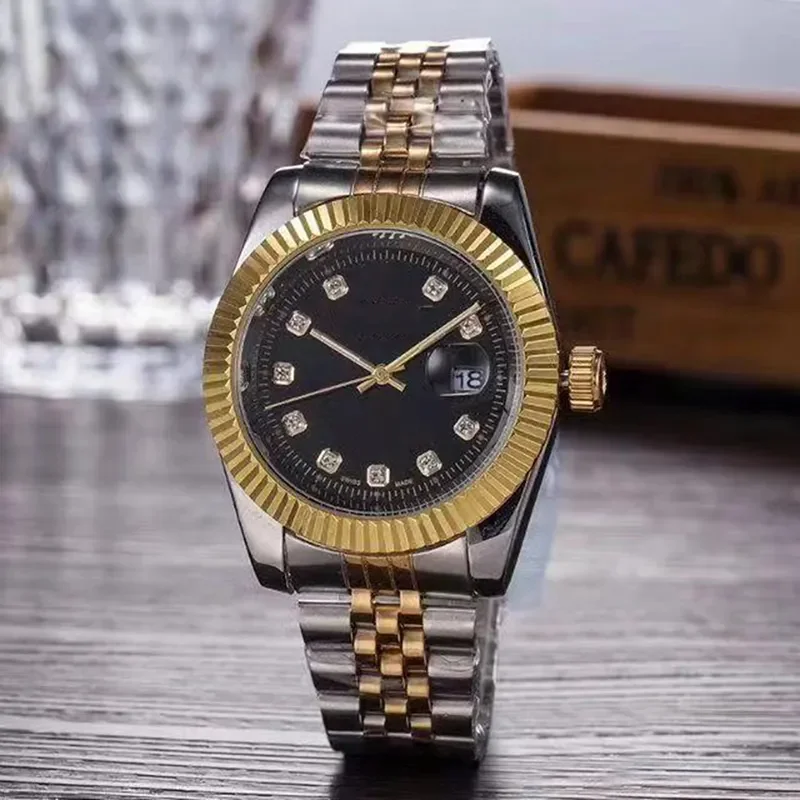 Raymons OEM Brand Your Own Watches Quartz Diamond Cheap Luxury Wristwatch For Man