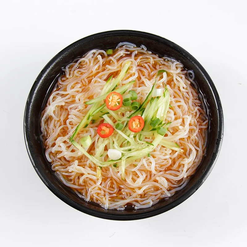 Keto Paleo Friendly Angel Hair Pasta Noodleswith Gluten-Free Shirataki Oat Fiber