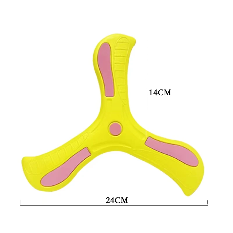 Returning Spinner Boomerang Kids Flying Disc Toy Outdoor Playing Lawn Game Kindergarten Teaching
