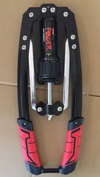 Power Twister Arm Exerciser Home Chest Muscle Expander with Adjustable 10-200KG Resistance for Shoulder Arm strength training