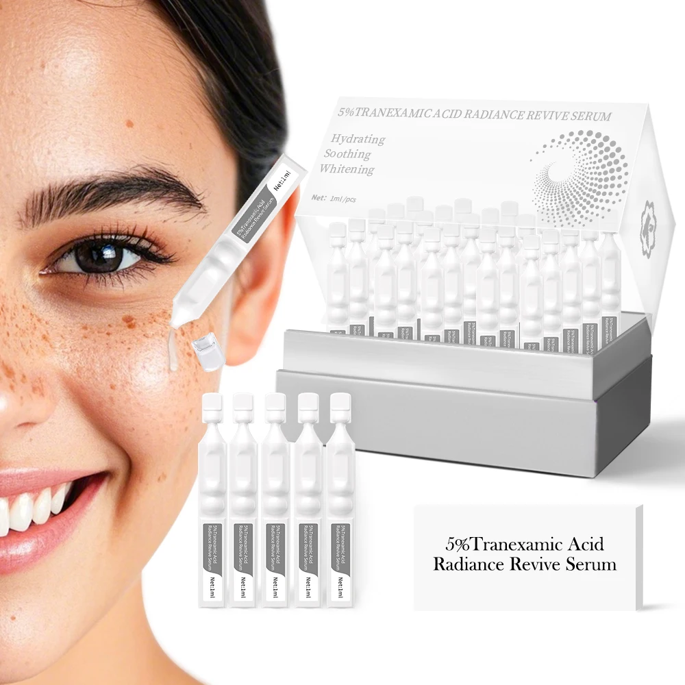 High Quality 5%Tranexamic Acid Whitening Facial Serum with 5%Niacinamide For Dark Spots | Krone Skin Care Products Manufacturer