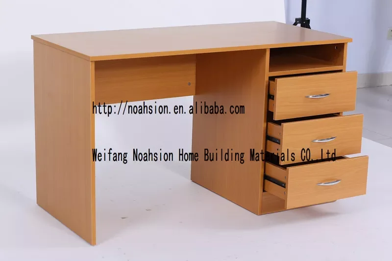 Modern office desk design computer table adjustable desk with bookshelf