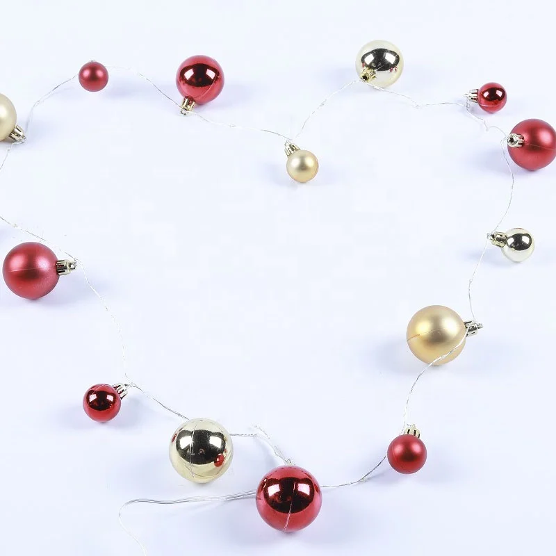 High Quality Multicolor Ball Shape Waterproof String Lights For Garden Decoration