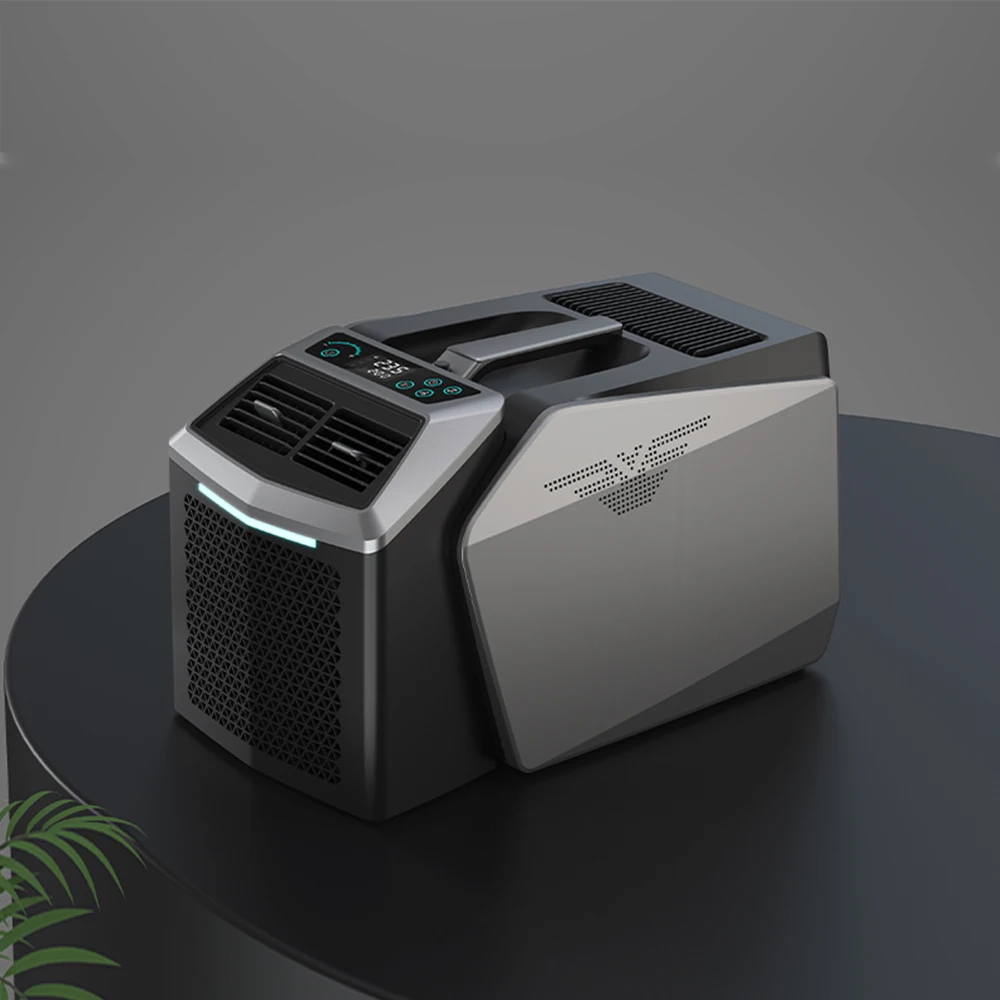 6000 BTU Portable Air Conditioner Mobile air conditioning for heating and cooling portable solar air conditioner
