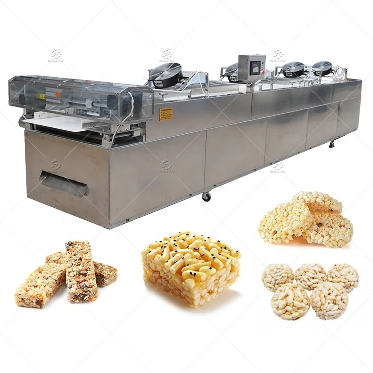 Peanut Brittle Sesame Bar Forming Machine Muesli Bar Making Machine Protein Bar Production Line