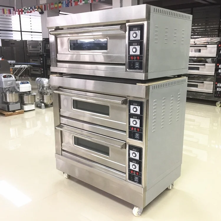 new model 1 deck 1 tray electricity gas croissant bakery oven toast machine on sale