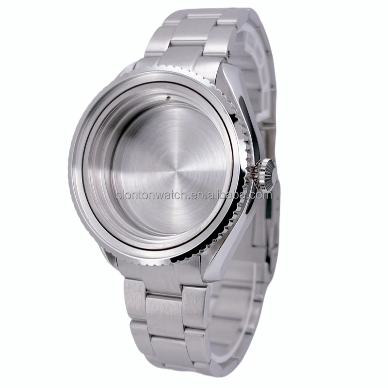 Slonton watch top quality 316L stainless steel custom watch case for miyota 9015