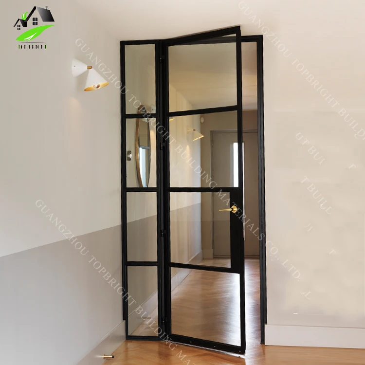 
Economical American Standard Metal Doors Commercial Hanger Casement Hinged Door Price 