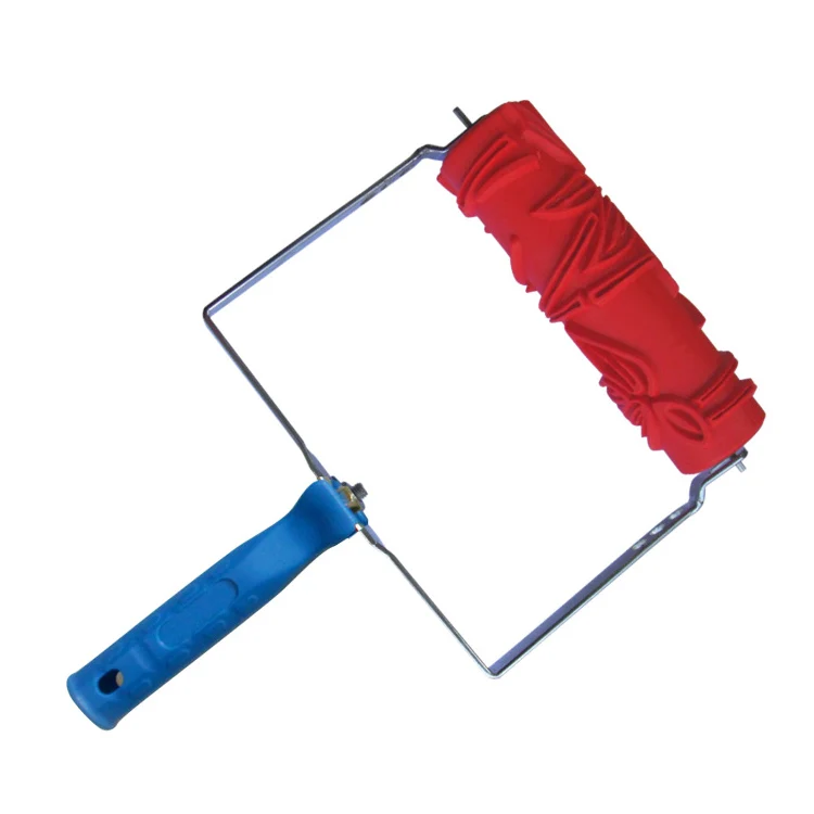 Well Priced Foam High Density Trim Household Sleeve Brush Tool Plasticac Wall Painting Soft Grip Touch Pattern Roller Wall Paint