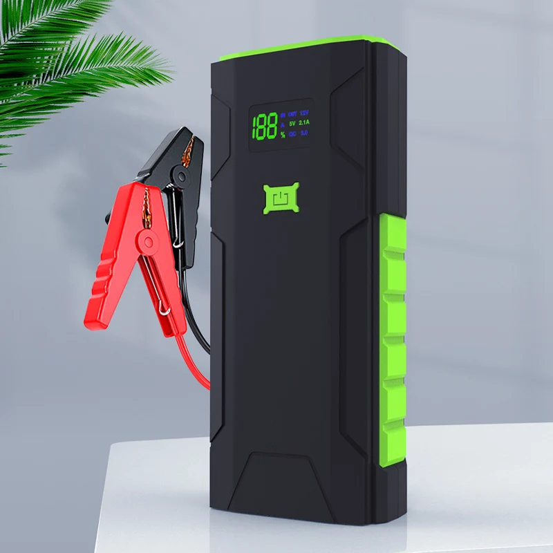 Product Portable Quality 16000mAh 12V Super Capacitor Jump Starter 1600A Power Bank Car Jump Starter Booster