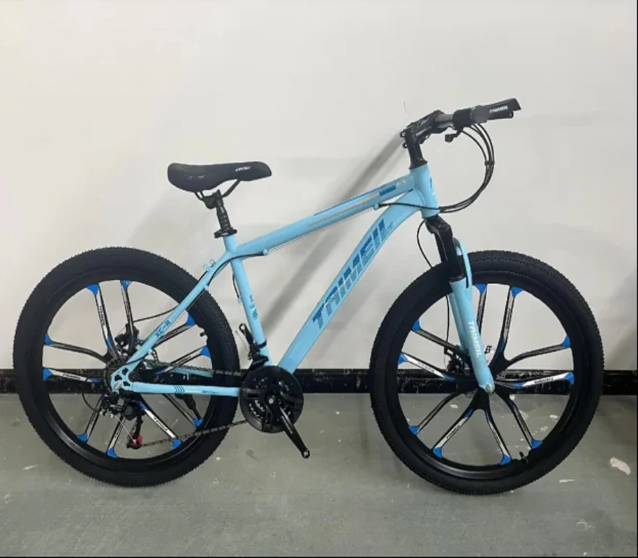 Factory Hot Sale Fashion 26 Inch 21 Speed Blue Frame Carbon Bicycle Mountain Bike