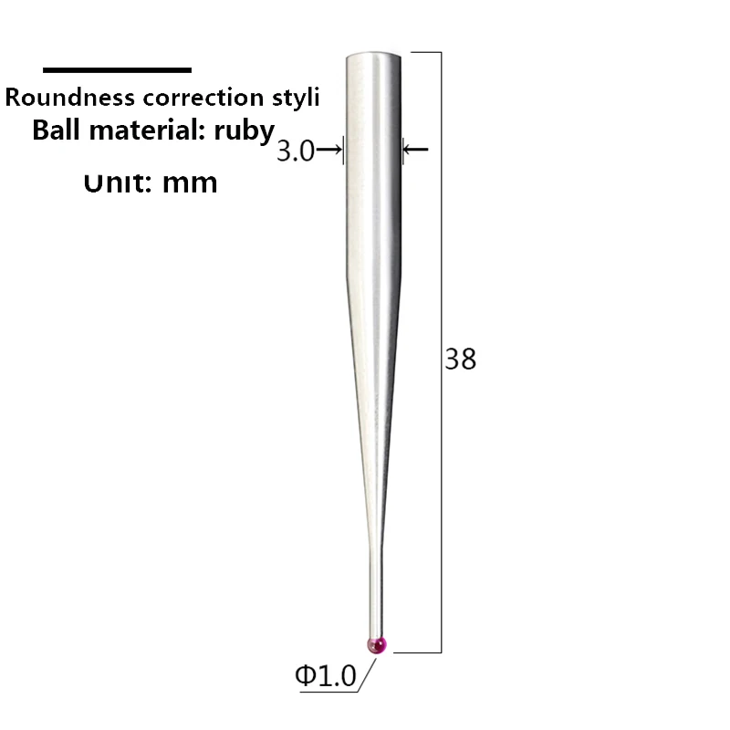 Altimeter Stylus High Precision Ruby Concentric Probe Carbide Ball Eccentric Ball Stylus