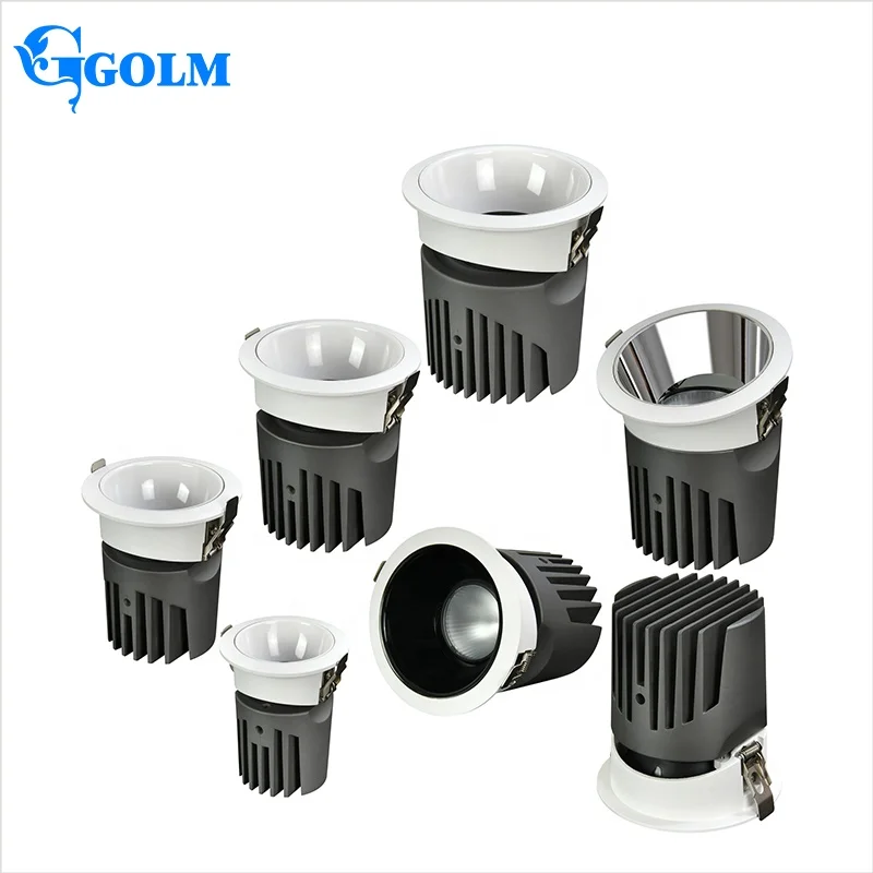 China Factory 20W 30W 40W  60W Downlight Anti Glare Down Light Led Ceiling For  Museums