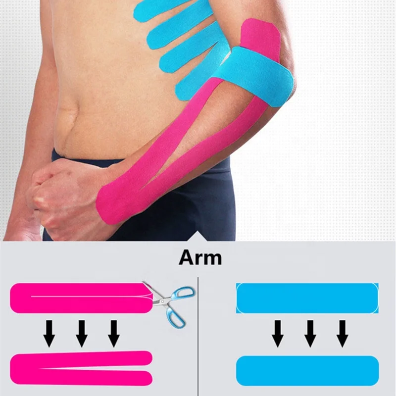 YTL Factory OEM Print logo Waterproof 10cm Medical Kt Sports Kinesiology Tape