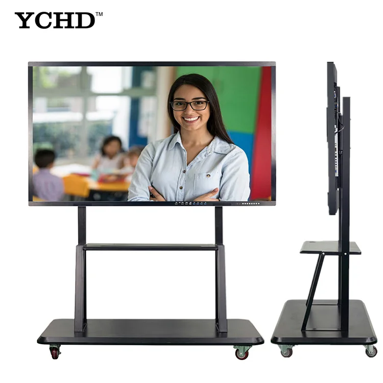 65 inch IR multi touch screen whiteboard interactive flat panel