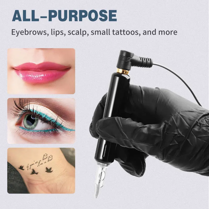 Hot Sale Professional Elfish Tattoo Pen Permanent Makeup Eyebrow Microblading Machine Pen Wireless Tattoo Gun