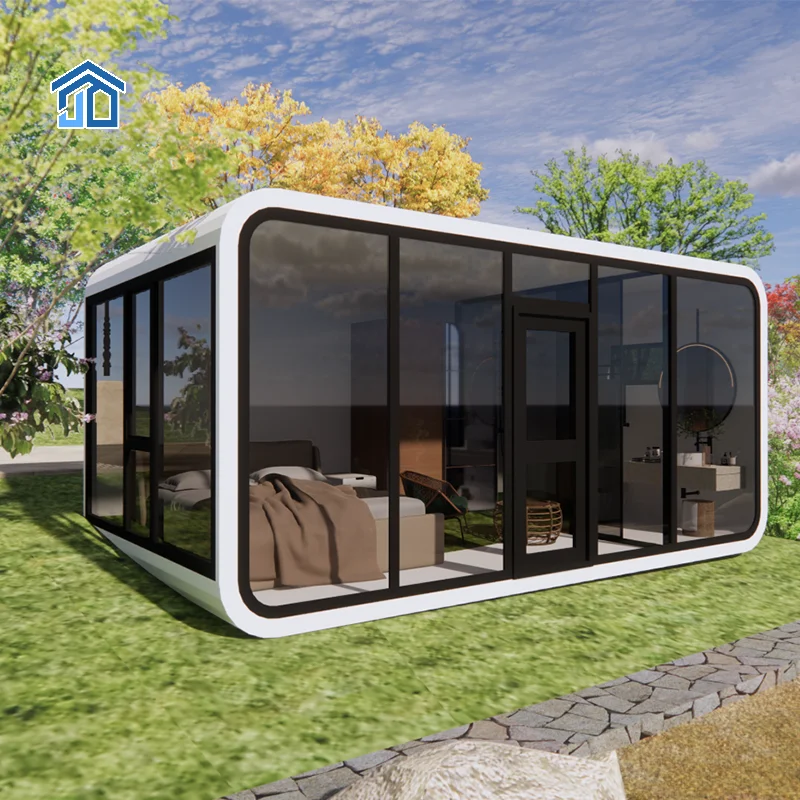 Tiny Home Pods For Living Glamping Mountain Hotel Smart Apple Cabin Container House Coffee Shop