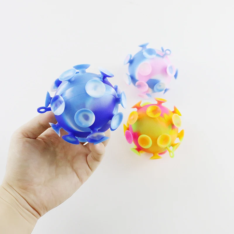 Заводская оптовая продажа по индивидуальному заказу, мягкая резина, экологически чистый силикон, Антивирусная форма, декомпрессионная смешная удивительная детская игрушка для детей