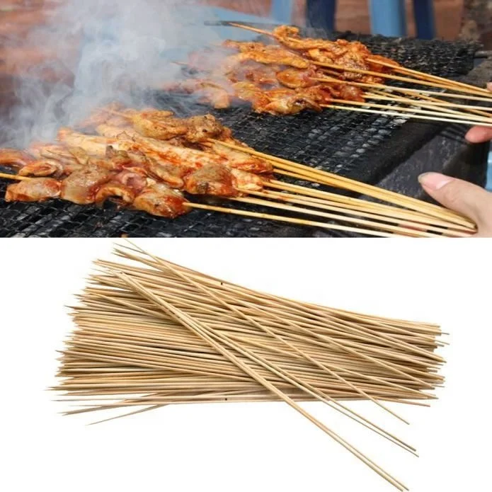 Best Selling One-off Wooden Sticks Bamboo Skewers Brochettes