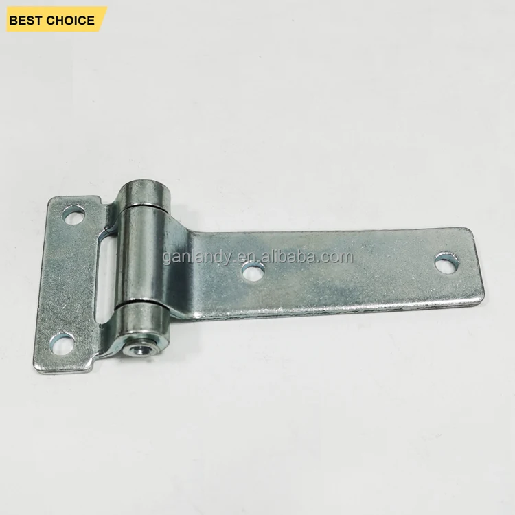 GL-13125 Trailer Truck RV Rear Door Hardware Zinc Plated T Strap Trailer Door Hinge