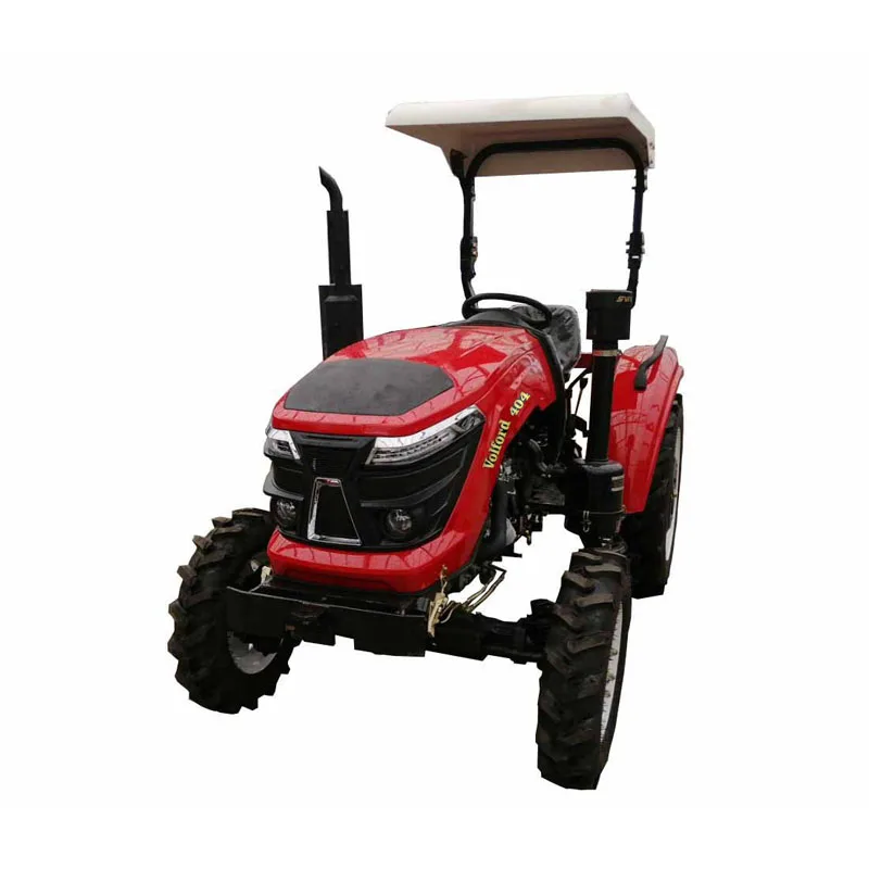 Agricultural 4 wheel trator small mini 4x4 40hp farming tractors made in China