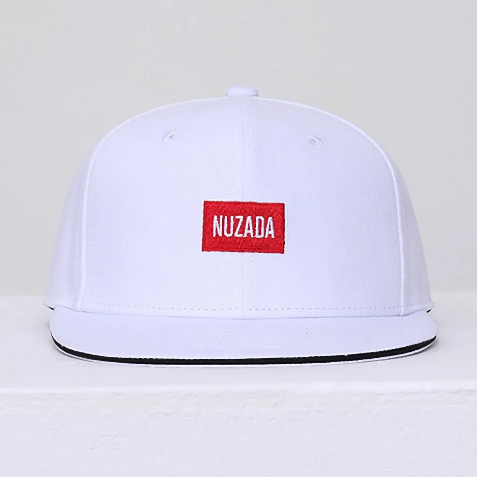 Wholesale Good Quality Cotton Blank Snapback Hat Fat Brim Cap snapback baseball hat