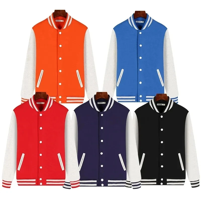 wholesale high quality blank varsity jackets custom men baseball jacket varsity jacket for men
