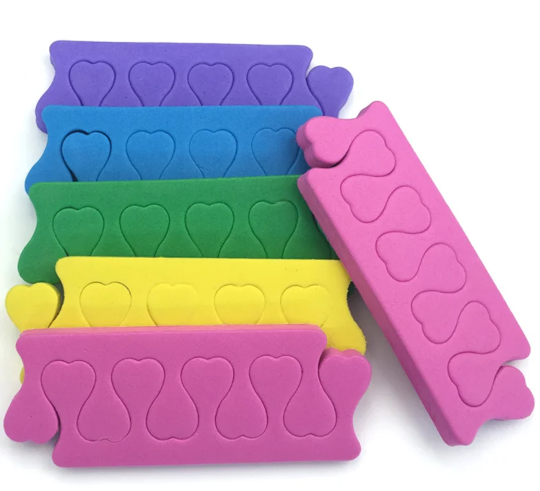 2 шт. набор разделителей для пальцев ног, разделитель для пальцев ног EVA, разделитель для пальцев ног